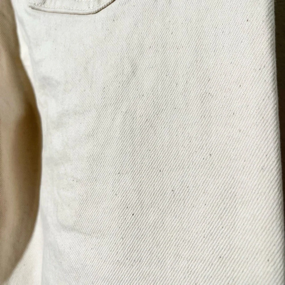 & Other Stories Cream Belted Straight Jeans 2 - Picture 7 of 9